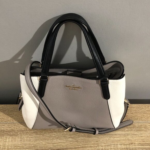 Kate Spade Jackson Medium Triple Compartment Satchel Shoulder Crossbody Bag - Picture 7 of 12